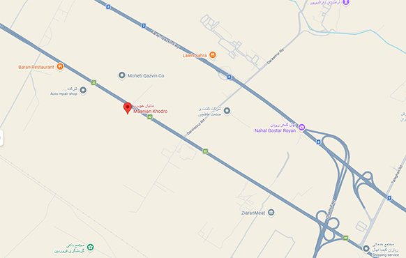 Maanian Khodro Map